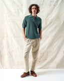 Knitted Polos · Renard Twisted Yarn Polo - Tropical Green