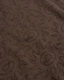 Knitted Polos · Belser Polo - Sun Swirl Dark Brown