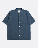 Knitted Tops · Heitor Knit Shirt - Aegean Blue