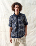 Cardigans · Zigger Cardigan - Palm Tree Navy Iris