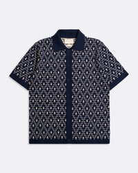 Cardigans · Zigger Cardigan - Diamantes Navy Iris