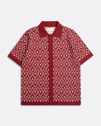 Cardigans · Zigger Cardigan - Diamantes Deep Red