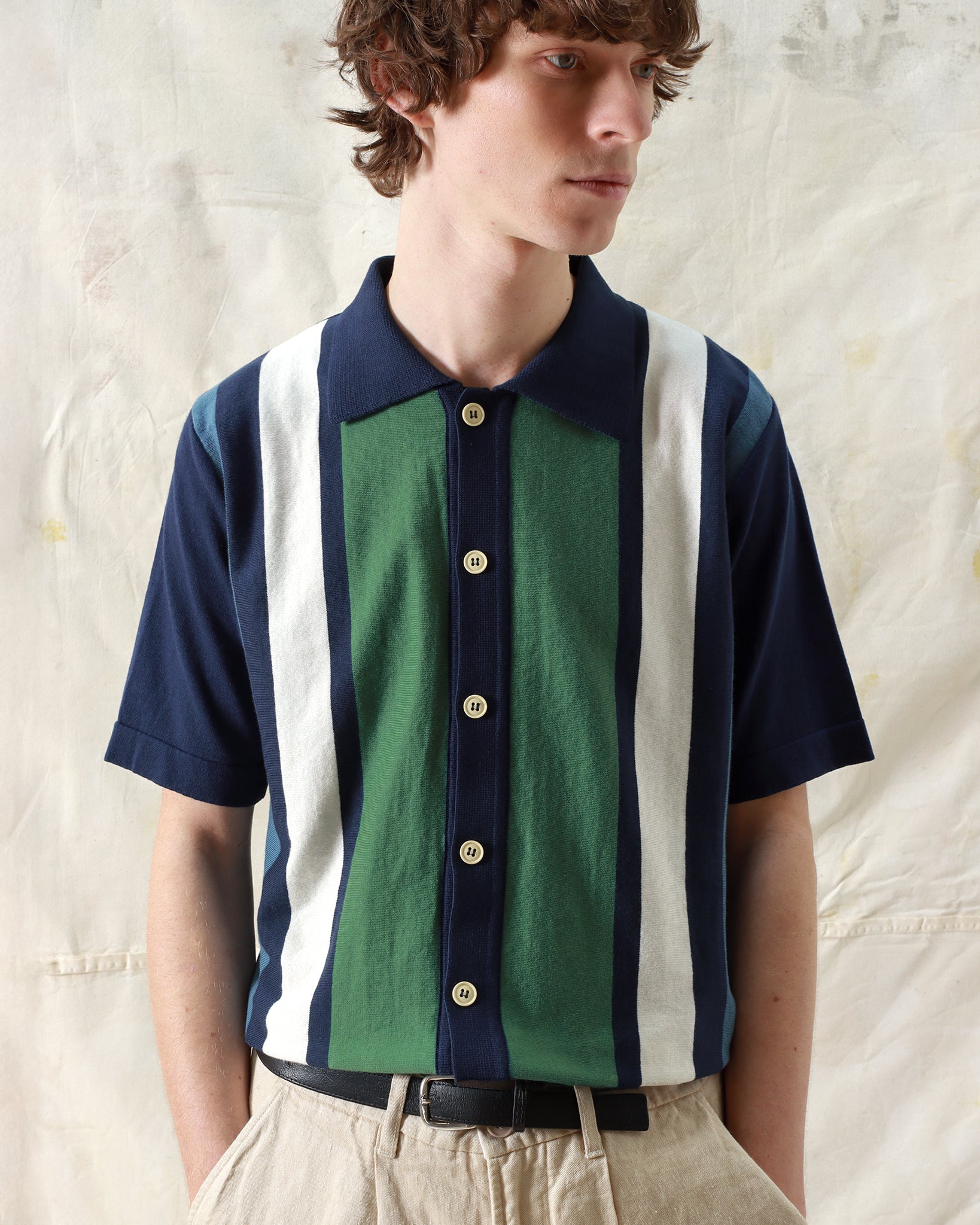 【INCHANT ME】Wave Stripe Cardigan T-Shirt Shop Our New Clothing Arrivals for Adventurers of All Kinds