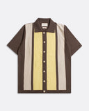 Cardigans · Velzy Cardigan - Neto Stripe Dark Brown