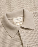 Cardigans · Station Ribbed Crochet Cardigan - Peyote Sand