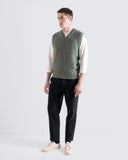 Knit Vest · Pinto Knit Vest - Green