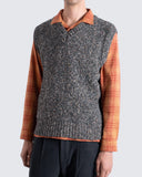 Knit Vest · Pinto Knit Vest - Grey
