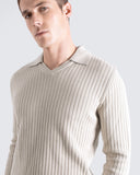 Knit Polo · Clifford Knit Polo - Sand