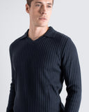 Knit Polo · Clifford Knit Polo - Navy