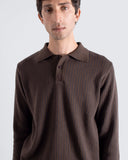 Knit Polo · Benny Knit Polo - Brown