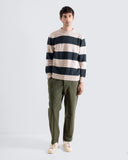 Crewneck · Combin Knit - Stone