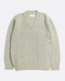 V-Neck · Waldo Knit - Stone