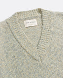 V-Neck · Waldo Knit - Stone