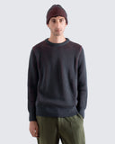 Crewneck · Hamish Ribbed Knit - Red