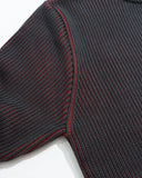 Crewneck · Hamish Ribbed Knit - Red