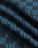 Knit Shirt · Zigger Knit Shirt - Criss-Cross Navy