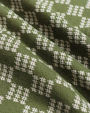 Knit Shirt · Zigger Knit Shirt - Criss-Cross Green