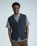 Vests · Cropper Sleeveless Cardigan