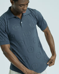 Polo Shirt · Belser Geo-Floral Polo