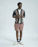 Knit Shirt · Velzy Simple Stripe Knit Shirt