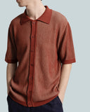 Knit Shirt · Velzy Helio Stripe Knit Shirt