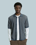 Knit Shirt · Velzy Helio Stripe Knit Shirt