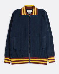 Zip-Up · Aleksey Horace Stripe Zip-Up {{ color }}