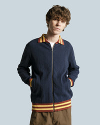 Zip-Up · Aleksey Horace Stripe Zip-Up