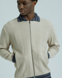 Zip-Up · Aleksey Horace Stripe Zip-Up