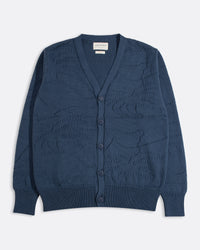 Cardigan · Buckley Palm Cardigan Blue {{ color }}