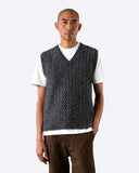 Sweater Vest · Basket Weave Pinto Vest