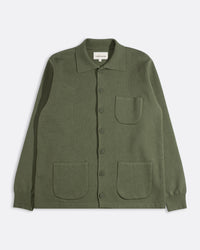 Knit Polos · Station Cardigan Green