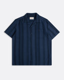 Short-Sleeve Shirt · Selleck Slub Stripe Shirt {{ color }}
