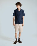 Short-Sleeve Shirt · Selleck Slub Stripe Shirt