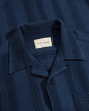 Short-Sleeve Shirt · Selleck Slub Stripe Shirt {{ color }}