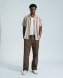 Short-Sleeve Shirt · Selleck Slub Stripe Shirt