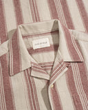 Short-Sleeve Shirt · Selleck Slub Stripe Shirt {{ color }}