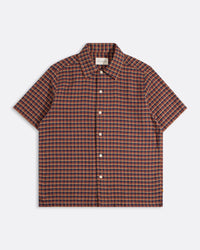 Short-Sleeve Shirt · Busey Dobby Check Shirt {{ color }}