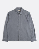 Long-Sleeve Shirt · Costa Gingham Shirt Navy {{ color }}