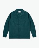 Overshirts · Hiro Shirt - Deep Teal Corduroy