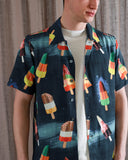Patterned Shirts · Busey Shirt - Multi Colour Rocket Lolly Print