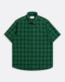 Check Shirts · Tonal Check Shirt - Tropical Green