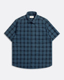 Check Shirts · Tonal Check Shirt - Navy Iris