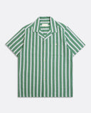 Stripe Shirts · Selleck Shirt - Dobby Stripe Tropical Green