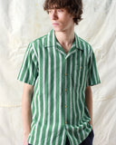 Stripe Shirts · Selleck Shirt - Dobby Stripe Tropical Green