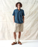Shorts · Double Pleated Short - Peyote Sand