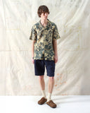 Patterned Shirts · Selleck Shirt - Foliage Charcoal Grey