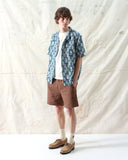 Patterned Shirts · Selleck Shirt - Diamantes Aegean Blue