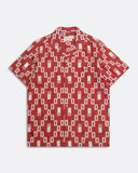 Patterned Shirts · Selleck Shirt - Diamantes Deep Red