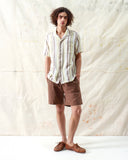 Stripe Shirts · Selleck Shirt - Slub Stripe Dusk Yellow